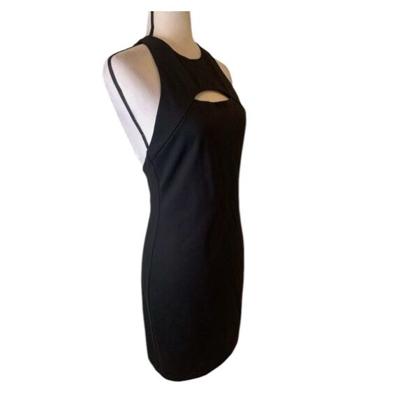 ✨ALICE + OLIVIA Gara Cutout Mini Black Sz 8 Dress✨ - Picture 8 of 11